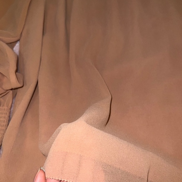 Wilfred Chiffon Peach Blouse in Size XS - Picture 5 of 5